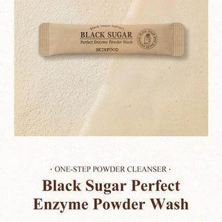 Skinfood Black Sugar Perfect Enzyme Powder Wash 30p - Koreabe