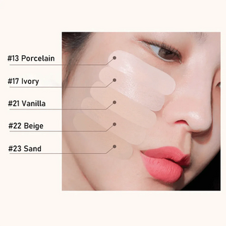 Luna - Long Lasting Foundation - 5 Colors - Koreabe