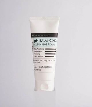 Derma Factory- Panthenol pH Balancing Cleansing Foam 120ml - Koreabe