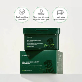 Freemay - Real Biome Cica Calming Daily Mask 30ea - Koreabe