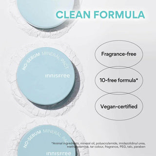 Innisfree No Sebum Mineral Pact 8.5 grams - Koreabe
