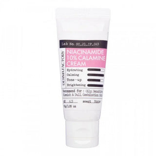 Derma Factory - Niacinamide 10% Calamine Cream 30ml - Koreabe