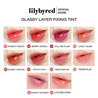 Lilybyred - Glassy Layer Fixing Tint - 13 Colors - Koreabe
