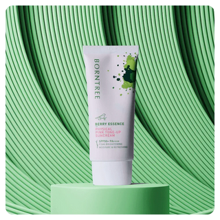 Borntree - Berry Essence Pink Tone up Suncream 50ml - Koreabe