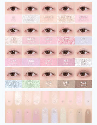 Dasique - Mood Shadow Palette Sweet Heart Collection - 7 Colors - Koreabe