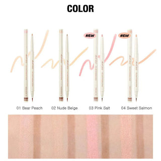 Too Cool For School - Glam Underliner - 4 Colors - Koreabe