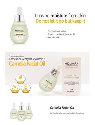 Miguhara - Camelia Facial Oil Origin 35ml - Koreabe