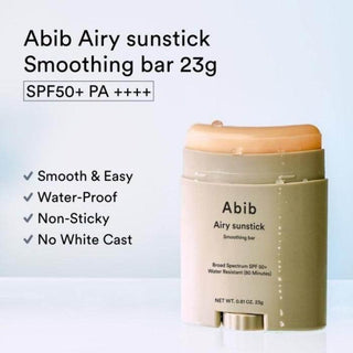 Abib Airy Sunstick Smoothing Bar 23g - Koreabe