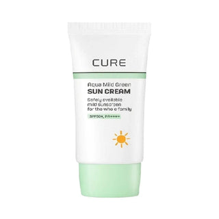 Cure - Aqua Mild Green Sun Cream SPF50+ PA++++ 40ml - Koreabe