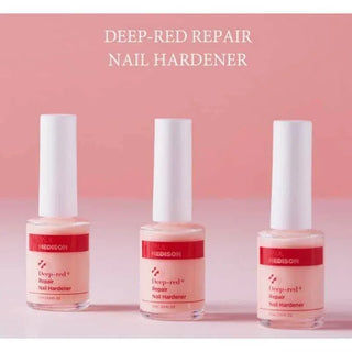 Paul Medison - Deep Red+ Repair Nail Hardener 15ml - Koreabe