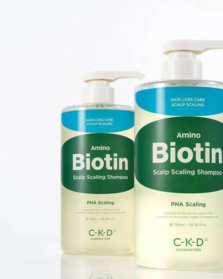CKD - Amino Biotin Scalp Scaling Shampoo 750ml - Koreabe