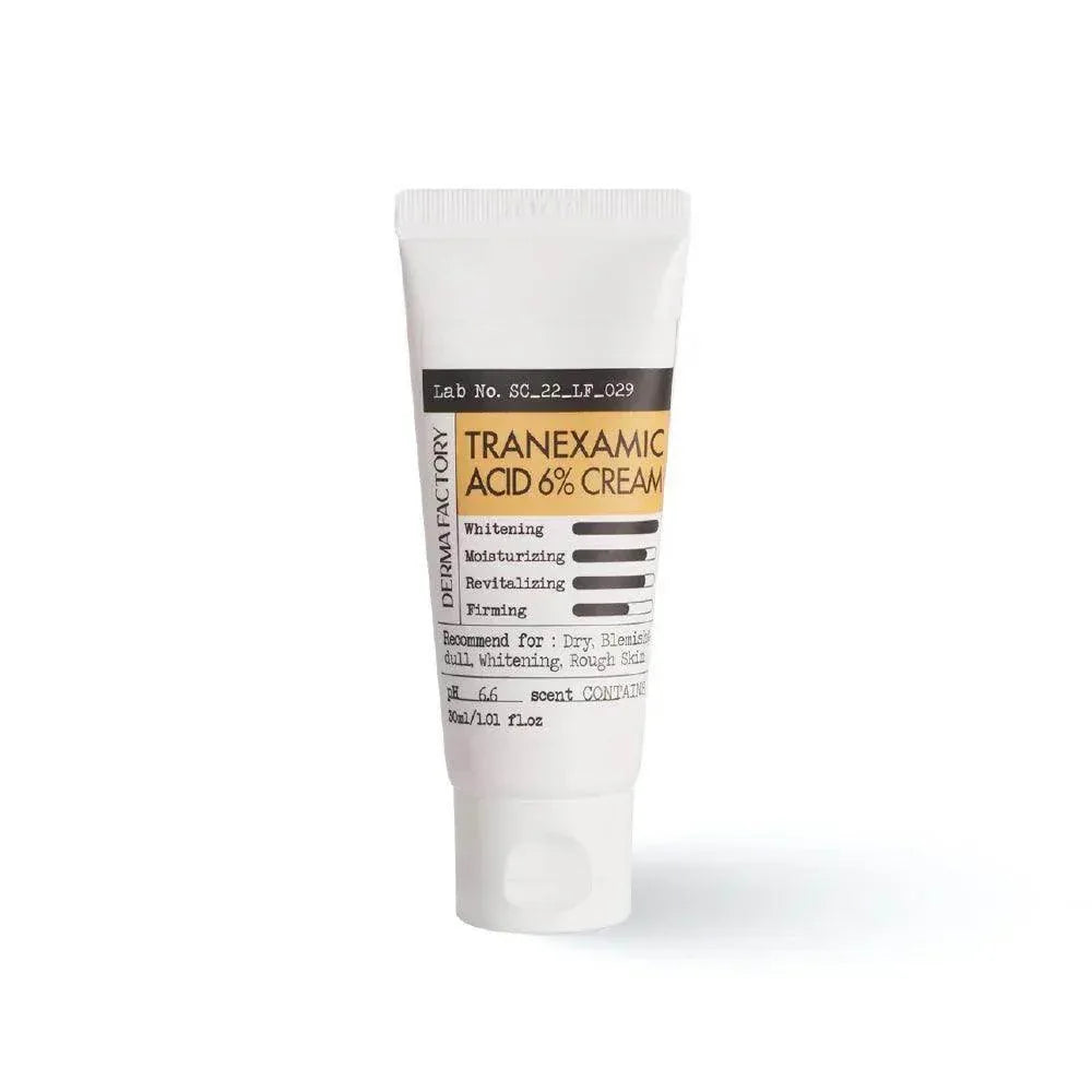 Derma Factory - Tranexamic Acid 6% Cream 30ml - Koreabe