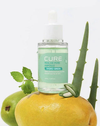 Cure - Real:OE Pore Ampoule Hydro Green 40ml - Koreabe