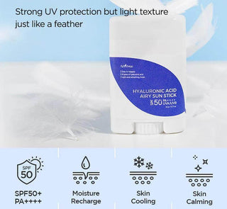 Isntree Hyaluronic Acid Airy SunStick 22g - Koreabe