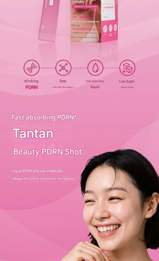 Tantan - Beauty PDRN Shot 14ea (Collagen + PDRN) - Koreabe