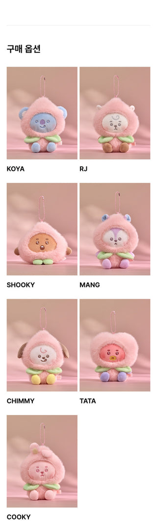 BT21 - Peach Holic Doll Keyring