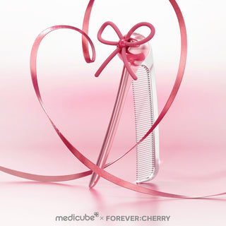 Medicube - Cherry Glass Hair Comb (Limited, 1 week to Ship)