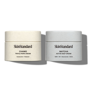 Skinstandard - Крем с тройным PDRN Chamo, 55 г + Активный крем Matcha NAD, 55 г