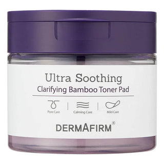 Dermafirm - Ultra Soothing Carifying Bamboo Toner Pad 60ea - Koreabe