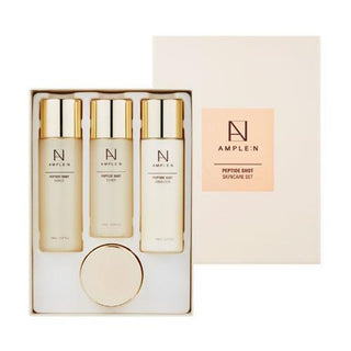 Ample N - Peptide Shot Set (Toner 150ml + Emulsion 150ml + Cream 60ml + Toner 130ml)