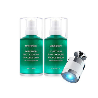 Meditherapy - Porethera Shot Exosome Spicule Serum 38ml + 38ml + Booster Cap