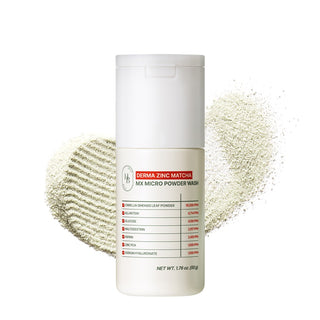 Heveblue - Derma Zinc Matcha Micro Powder Wash 50г