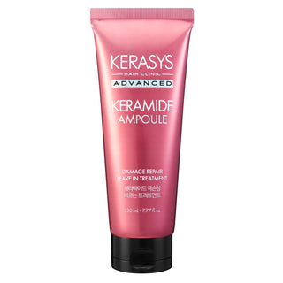 Kerasys - Несмываемый восстанавливающий уход с керамидами для поврежденных волос в ампулах, 230 мл
