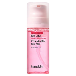 Hanskin - Маска для лица Pink Lotus PDRN Bubble Pore Mask 95мл