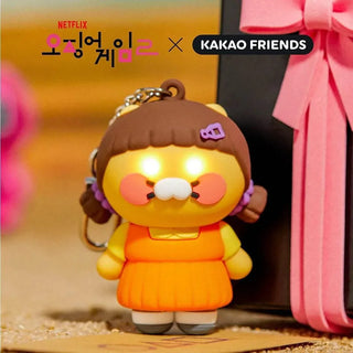 Kakao - Squid Game X Kakao Friends LED Keyring_Chunsik - Koreabe
