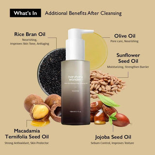 Haruharu Wonder Black Rice Moisture Deep Cleansing Oil 150ml - Koreabe