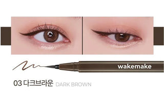 Wakemake - Подводка-фломастер Iron Wall Pen Eyeliner 0.5г (Hello Kitty Black Edition)