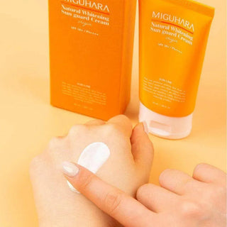 Miguhara - Natural Whitening Sun Guard Cream 50ml - Koreabe
