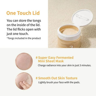 numbuzin - No.3 Radiance Glowing Jumbo Essence Pad [150ml/70pads] - Koreabe