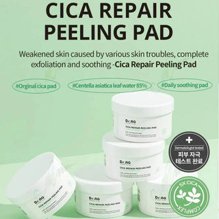 Dr AG - Cica Repair Peeling Pad 60 ea - Koreabe