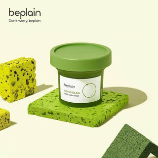 beplain Mung Bean Pore Clay Mask (Vegan) 120ml - Koreabe
