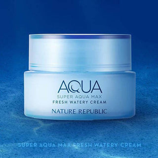 Nature Republic - Super Aqua Max Fresh Watery Cream 80ml - Koreabe