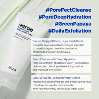 Rovectin Pore Care Tightening Cleansing Foam 150ml - Koreabe