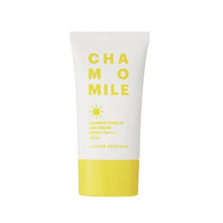 Nature Republic - Chamomile Calming Tone Up Sun Cream SPF50+ PA++++ 50ml - Koreabe