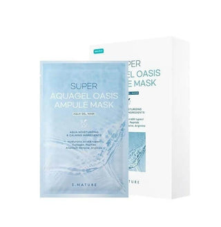 S.Nature Super Aqua Gel Oasis Ampule Mask 30ml 5 units - Koreabe