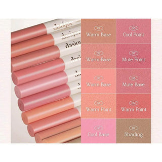 Dasique Mood Blur Lip Pencil - 8 Colors - Koreabe