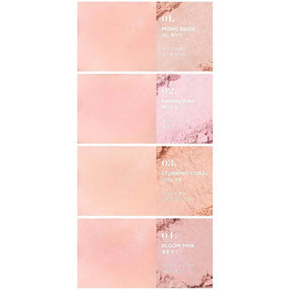Merzy - Porcelain Cheek Blusher - 4 Colors - Koreabe