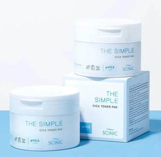 Scinic Simple Cica Toner Pad 60ea - Koreabe