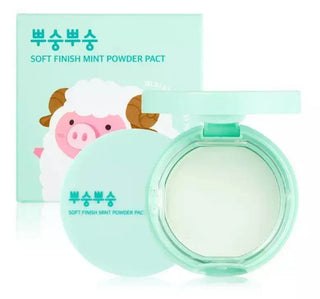 Me Factory - Soft Finish Mint Powder Pact 9g - Koreabe