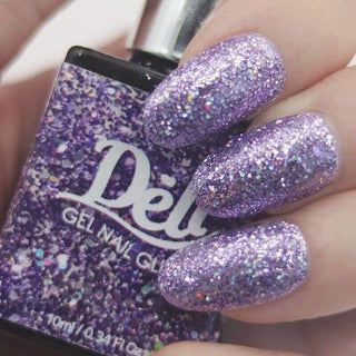 Delibeauty - Gel Nail Glitter - 12 Colors - Koreabe