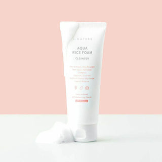 S.Nature Aqua Rice Foam Cleanser 160ml - Koreabe