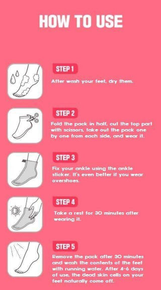 Me Factory - Peeling Dead Foot Pack 3 packs - Koreabe