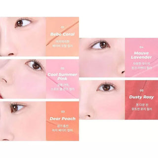 About Tone - Fluffy Air Blusher - 2 Colors - Koreabe