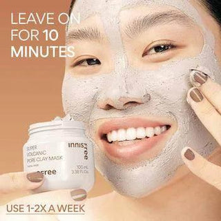 Innisfree Super Volcanic Pore Clay Mask 100ml - Koreabe