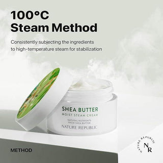 Nature Republic - Shea Butter Moist Steam Cream 100ml - Koreabe