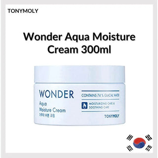 Tonymoly Wonder Aqua Moisture Cream 300ml - Koreabe